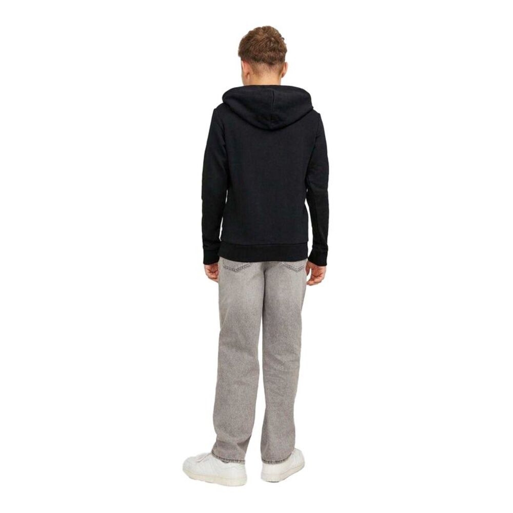 Jack And Jones Boys Bradley Drawstring Hoodie / Navy Blazer